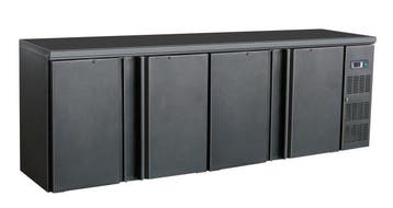 CombiSteel Barkoeling | 698L | Zwart | Geforceerd | Draaideu, Ophalen of Verzenden, Nieuw
