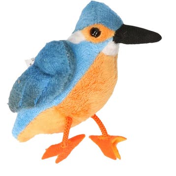 Cornelissen ijsvogel knuffel - pluche - 13 cm - vogels, Verzenden, Nieuw