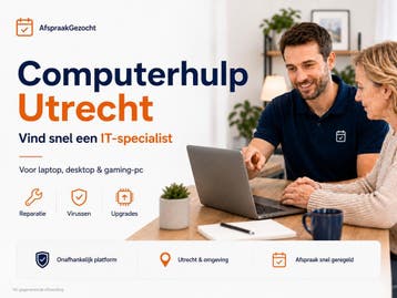 Computerhulp Utrecht – Snel een IT-specialist gevonden, Ook voor bedrijven, Webdesign en Website bouw