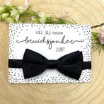 Hippe Kaartjes - Kaart Bruidsjonker met vlinderstrik - Wi..., Verzenden, Nieuw