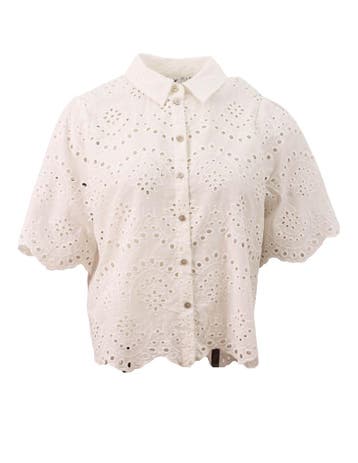 Only Blouse in maat M Wit, Only, Verzenden, Zo goed als nieuw, Wit