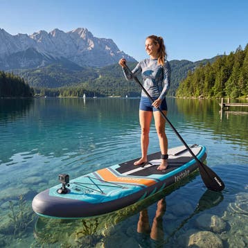 2-in-1 SUP-board, 288 cm, opblaasbaar, complete set, Verzenden, Nieuw
