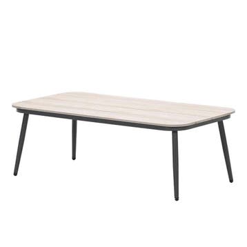 Garden Impressions Burela loungetafel 130x70 cm - light teak, Verzenden, Nieuw