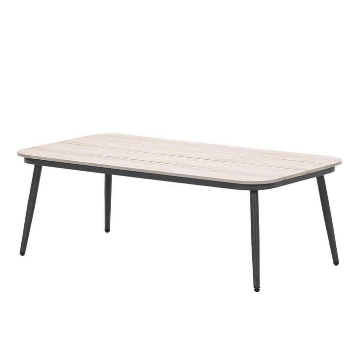 Garden Impressions Burela loungetafel 130x70 cm - light teak, Tuin en Terras, Tuinsets en Loungesets, Verzenden