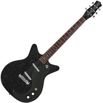 Danelectro Blackout 59 Guitar - Black Metalflake, Verzenden, Nieuw