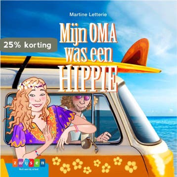 Mijn oma was een hippie / Estafette - Martine Letterie, Verzenden, Zo goed als nieuw, Martine Letterie