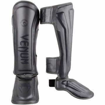 Venum Elite Stand Up Shinguards Scheenbeschermer Grijs, Ophalen of Verzenden, Nieuw