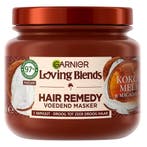 Garnier Loving Blends Kokosmelk & Macadamia Haarmasker, Verzenden, Nieuw, Haarverzorger of -hersteller