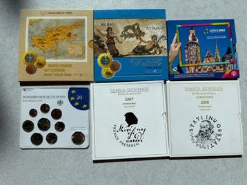 Europa. Year Set (BU) 2007/2013 (6 sets) (Zonder