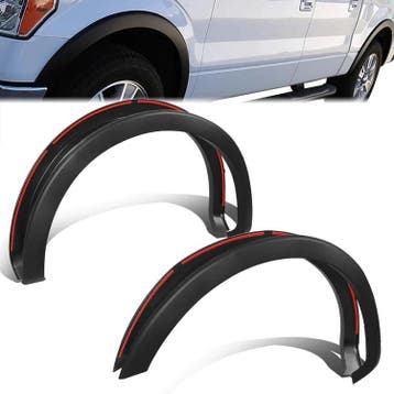 ABS Scherm Verbreders Flat Black Ford F150, Ophalen of Verzenden, Nieuw, Ford, Spatbord