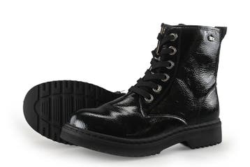 Barbarella Veterboots in maat 36 Zwart, Verzenden, Zwart, Overige typen, Zo goed als nieuw