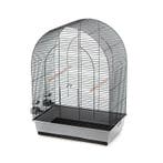 Vogelkooi Duvo Lusi 3 – Grijs/Zwarte Binnenkooi voor Park., Verzenden, Nieuw, Overige materialen, Vogelkooi