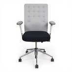 Vitra ID Trim bureaustoel met lendensteun, zwart-grijs-ch..., Huis en Inrichting, Bureaustoelen, Ophalen of Verzenden, Ergonomisch