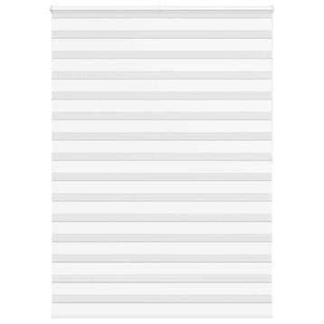 vidaXL Zebra rolgordijn 165x200 cm stofbreedte 160,9cm, Verzenden, Nieuw, Wit