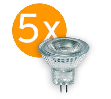 5 stuks LEDmaxx LED MR11 12V 2W/830 30º 150lm Niet-Dimbaa.., Ophalen of Verzenden, Nieuw