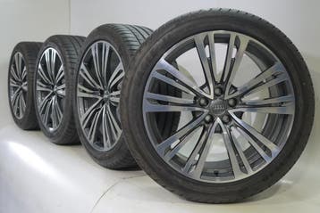 Audi A8 4N 20 inch velgen Goodyear Zomerbanden Origineel, Gebruikt, Velg(en), Ophalen of Verzenden, 20 inch