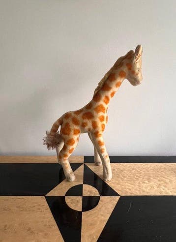 Steiff - Speelgoed Steiff giraffe - 1960-1970 - Duitsland, Antiek en Kunst, Antiek | Speelgoed