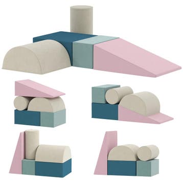 AIYAPLAY 5-delige Schuimblokken Set Voor Babys &amp; Peuter, Verzenden, Nieuw