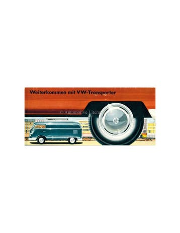 1958 VOLKSWAGEN TRANSPORTER BROCHURE DUITS, Nieuw, Volkswagen, Author