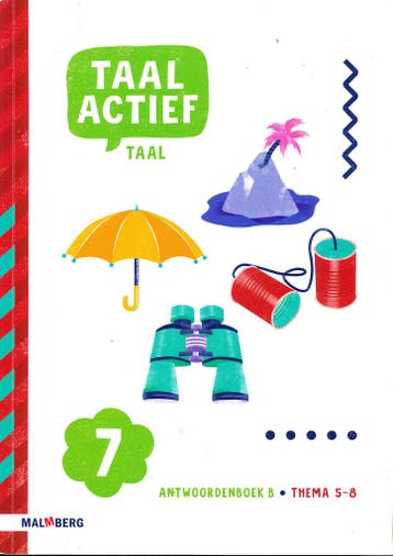 Taal Actief versie 5 Antwoordenboek B Taal groep 7, Verzenden, Nieuw