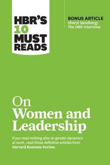 HBRs 10 Must Reads on Women and Leadership (with bonus, Verzenden, Gelezen, Harvard Business Review
