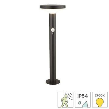 Solar LED sokkellamp Darwin met sensor | Bewegingsmelder |, Verzenden, Minder dan 50 watt, Overige typen, Nieuw