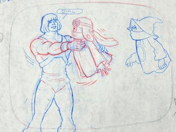 Filmation - Originele animatietekening van He-Man en Orko -, Cd's en Dvd's, Nieuw in verpakking