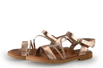 Milo &amp; Mila Sandalen in maat 35 Goud, Overige kleuren, Verzenden, Sandalen of Muiltjes, Zo goed als nieuw