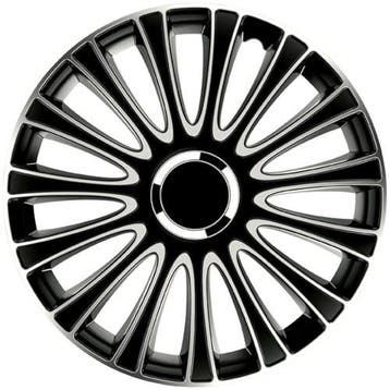 Wieldoppen 14 Inch Lemans Pro Zwart/Zilver 4 Stuks, Verzenden, Nieuw