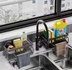 Afwasrek met afvoer van staal – compact en hygiënisch, Verzenden, Nieuw