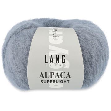 Lang Yarns Alpaca Superlight - 03 lichtgrijs - Wol Garen, Ophalen of Verzenden, Nieuw