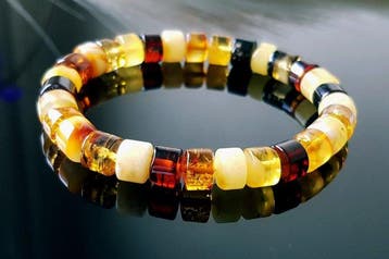 Amber Vintage Baltisch Amber Armband - Mannen, Vrouwen,