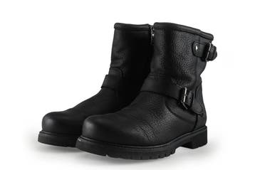 Panama Jack Biker boots in maat 40 Zwart, Verzenden, Zwart, Overige typen, Zo goed als nieuw