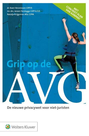 Grip op de AVG 9789013139204, Zo goed als nieuw
