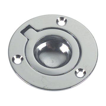 Luikring Rond Verchroomd 53mm, Ophalen of Verzenden, Nieuw