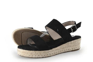 Dolcis Sandalen in maat 41 Zwart, Dolcis, Verzenden, Zwart, Sandalen of Muiltjes