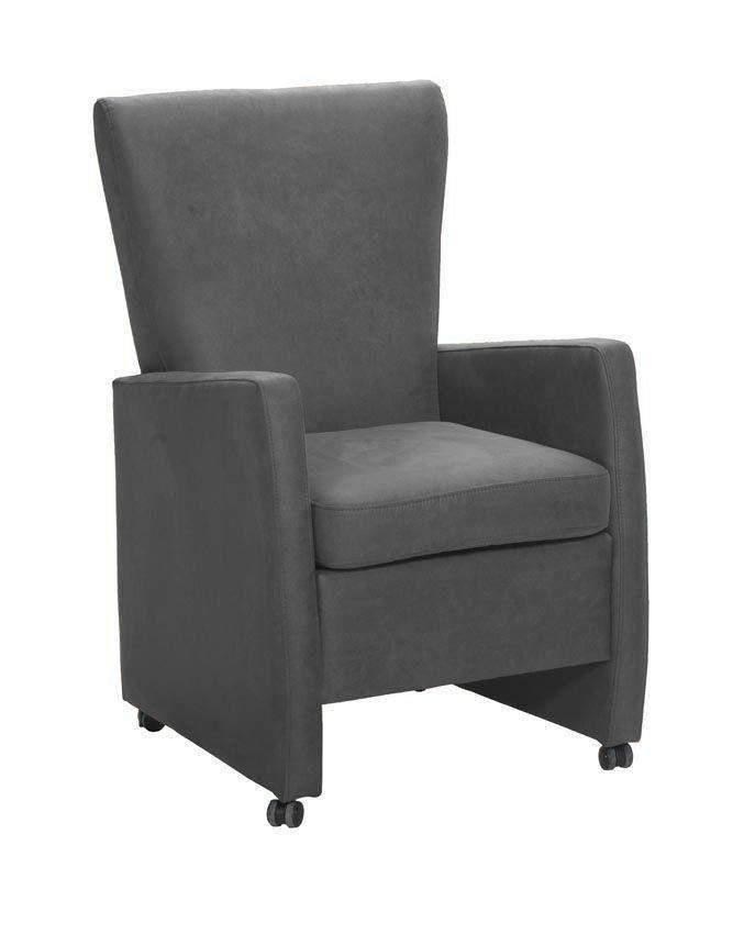 Eetkamerstoel Max - eetkamerstoelen - Grijs, Huis en Inrichting, Stoelen, Grijs, Nieuw, Stof
