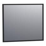 Brauer Onyx Spiegel - 80 cm - Rechthoekig - Zwart Geborsteld, Ophalen of Verzenden, Nieuw