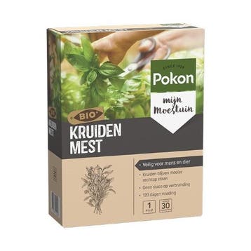 Pokon bio kruiden mest | 1 kg (Korrels), Verzenden, Nieuw