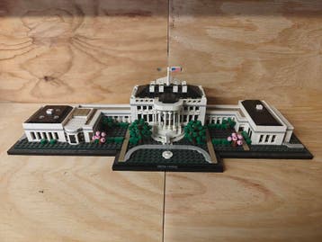 LEGO Architecture Het Witte Huis 21054, Kinderen en Baby's, Speelgoed | Duplo en Lego, Verzenden, Lego, Architecture, Zo goed als nieuw