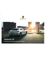 2018 PORSCHE 718 BOXSTER | CAYMAN TEQUIPMENT BROCHURE FRANS, Nieuw, Porsche, Author