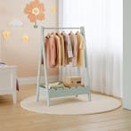 Kindergarderobe Vestnes 99x66x38 cm mintgroen [en.casa], Verzenden, Nieuw