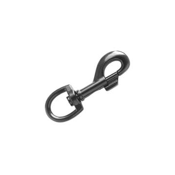 Musketon haak - 43mm - draaibaar - Zwart, Ophalen of Verzenden, Nieuw, Overige typen