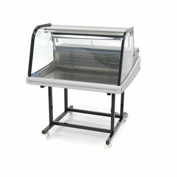 Koelvitrine - 175 L - 92 cm - met Onderstel, Verzenden, Nieuw in verpakking, Koelen en Vriezen