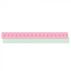 5m Dubbelzijdig Krullint Roze Pistache - krullint - cadea..., Ophalen of Verzenden, Nieuw