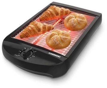Melissa vlakke Broodrooster - Plat - 600W - Afneembare kruim, Witgoed en Apparatuur, Verzenden, Zo goed als nieuw