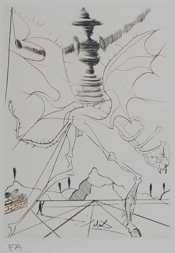 Salvador Dali (1904-1989) - Shakespeare : Henry VI