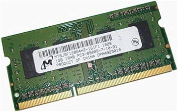 Micron MTBJSF12864HZ-1G1F1 – 1GB DDR3 SODIMM – 204-pin –, Ophalen of Verzenden, Nieuw