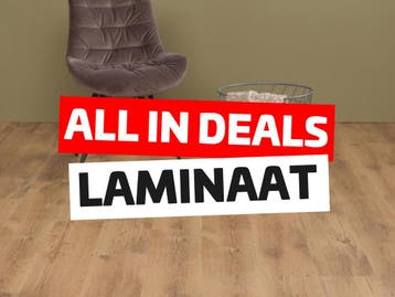 ALL-IN DEAL | Laminaat + leggen + ondervloer + bezorging €20, All-IN-DEAL! Laminaat + leggen + ondervloer + bezorging voor €20
