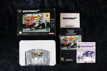 F-1 World Grand Prix II Nintendo 64 Boxed PAL, Spelcomputers en Games, Games | Nintendo 64, Verzenden
